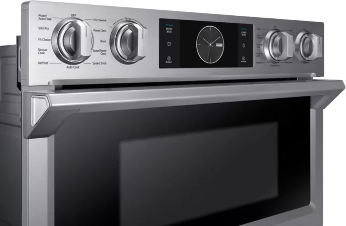 Samsung - 30" Microwave Combination Wall Oven with Flex Duo, Steam Cook and WiFi - Stainless Steel - Image 4