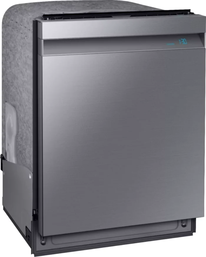 Samsung - Linear Wash 24" Top Control Built-In Dishwasher with AutoRelease Dry, 39 dBA - Stainless Steel - Image 2