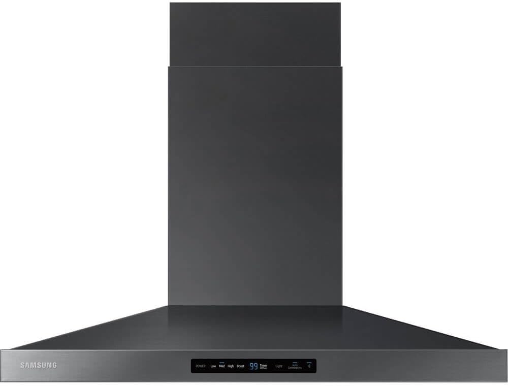 Samsung 36″ Smart Wall Mount Chimney Range Hood with Wi‑Fi & Bluetooth Connectivity - Model NK36K7000WG