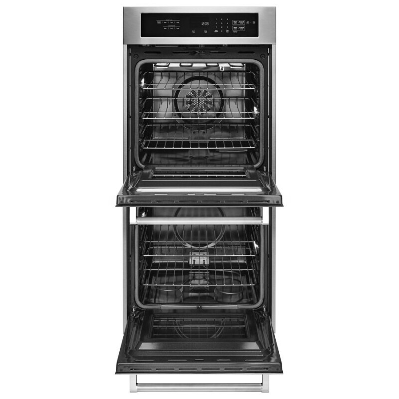 KitchenAid - 24" Built-In Double Electric Convection Wall Oven - Stainless SteelModel- KODC304ESS - Image 2